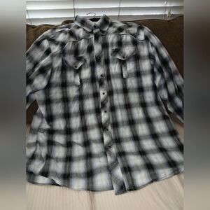 Roper Men's Western Snap Long Sleeve Shirt